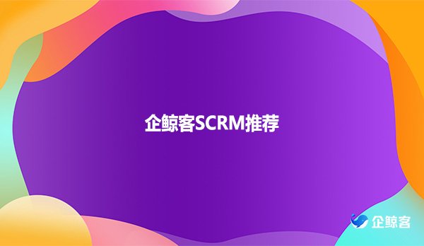 企鲸客SCRM推荐